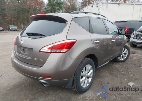 2011 Nissan Murano Sl из США, поврежденный, VIN JN8AZ1MW9BW154354